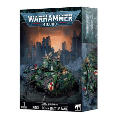 Warhammer 40,000 | Astra Militarum | Rogal Dorn Main Battle Tank | Plastic Unit Box