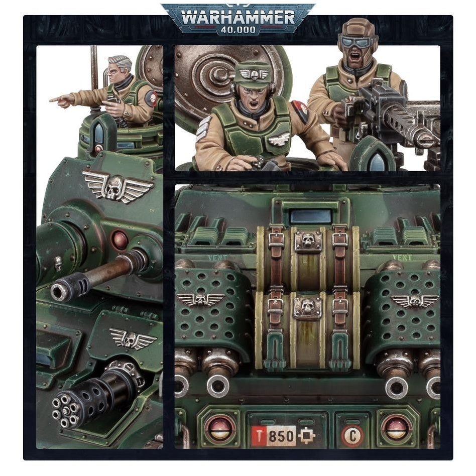 Warhammer 40,000 | Astra Militarum | Rogal Dorn Main Battle Tank | Plastic Unit Box