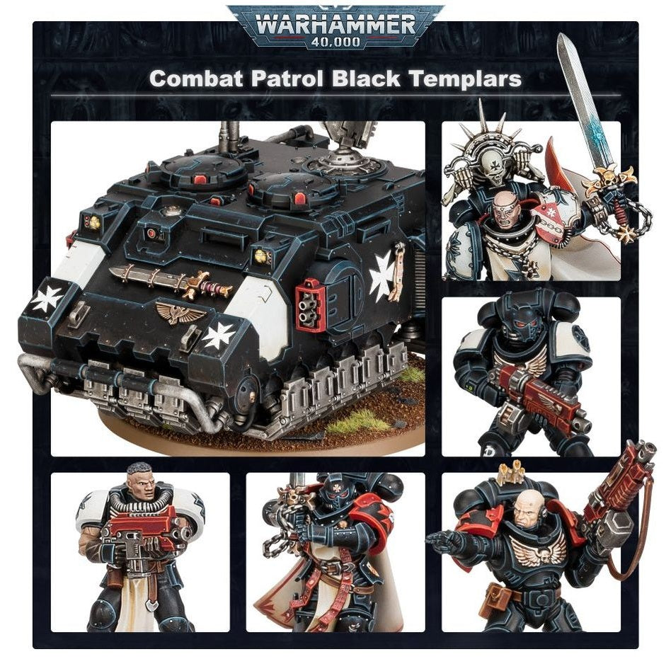 Warhammer 40,000 | Black Templars | Combat Patrol | Plastic Starter Box