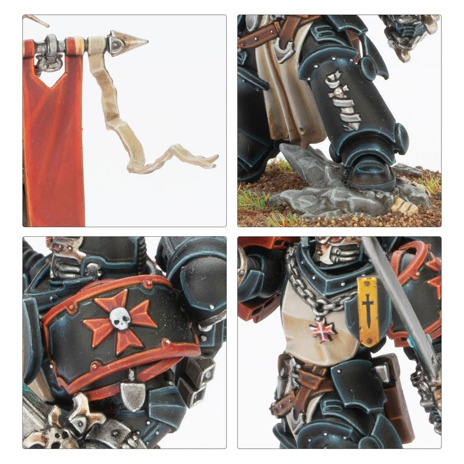 Warhammer 40,000 | Black Templars | Crusade Ancient | Plastic Character Box