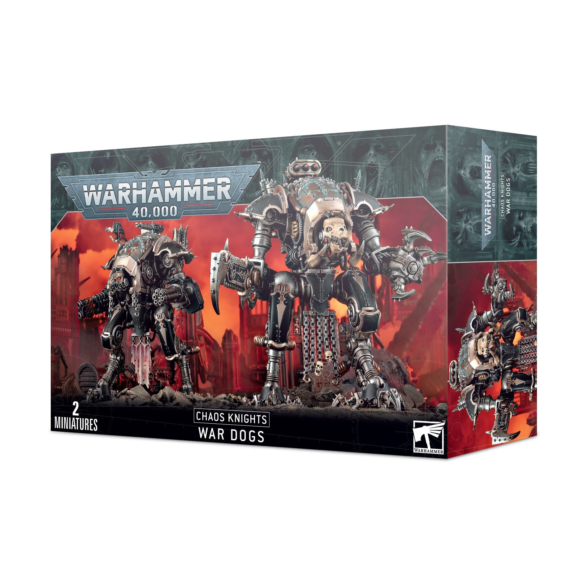 Warhammer 40,000 | Chaos Knights | Wardogs | Plastic Unit Box