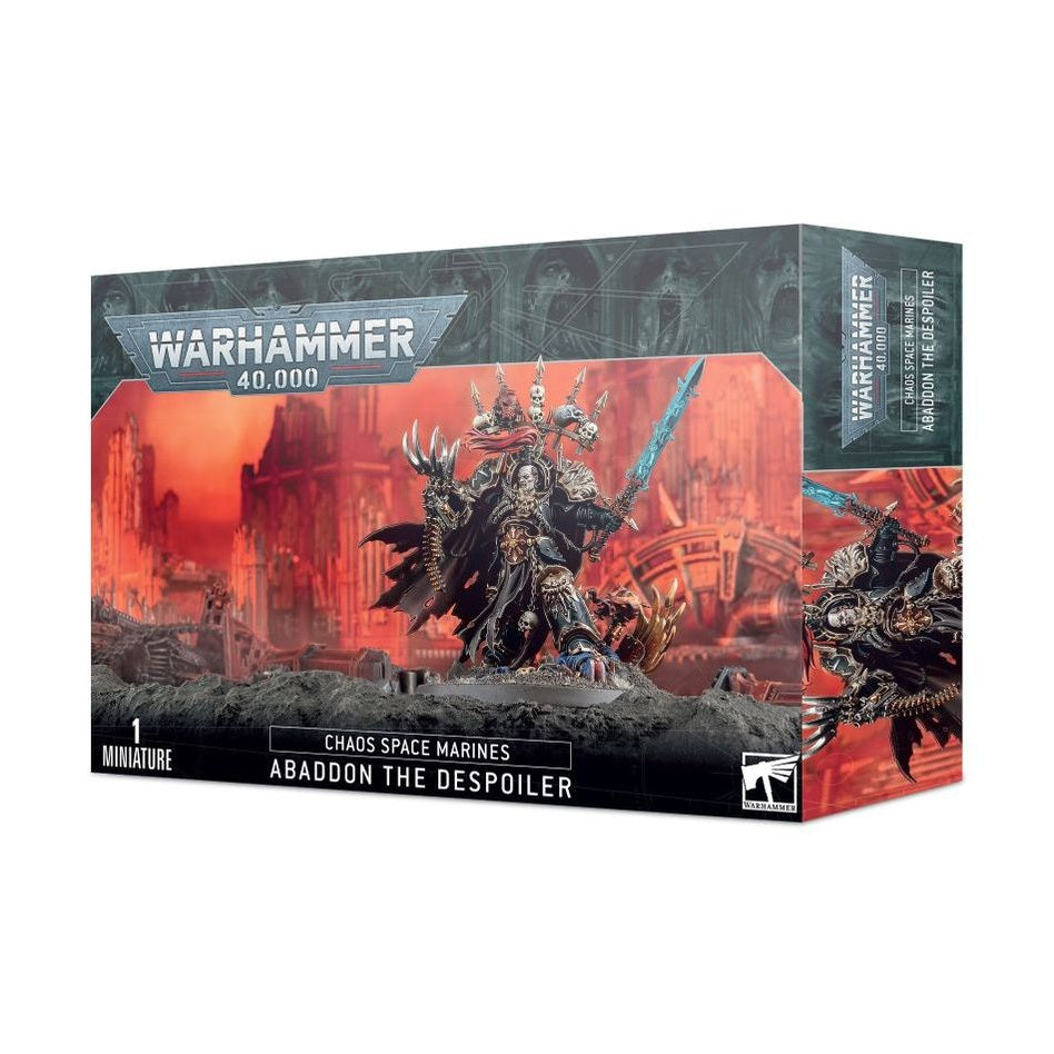 Warhammer 40,000 | Chaos Space Marines | Adaddon the Despoiler | Plastic Unit Box