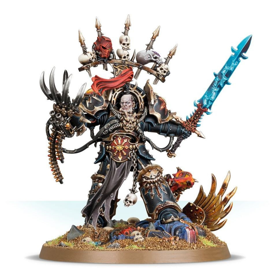 Warhammer 40,000 | Chaos Space Marines | Adaddon the Despoiler | Plastic Unit Box