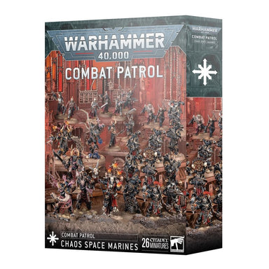Warhammer 40,000 | Chaos Space Marines | Combat Patrol | Plastic Starter Box