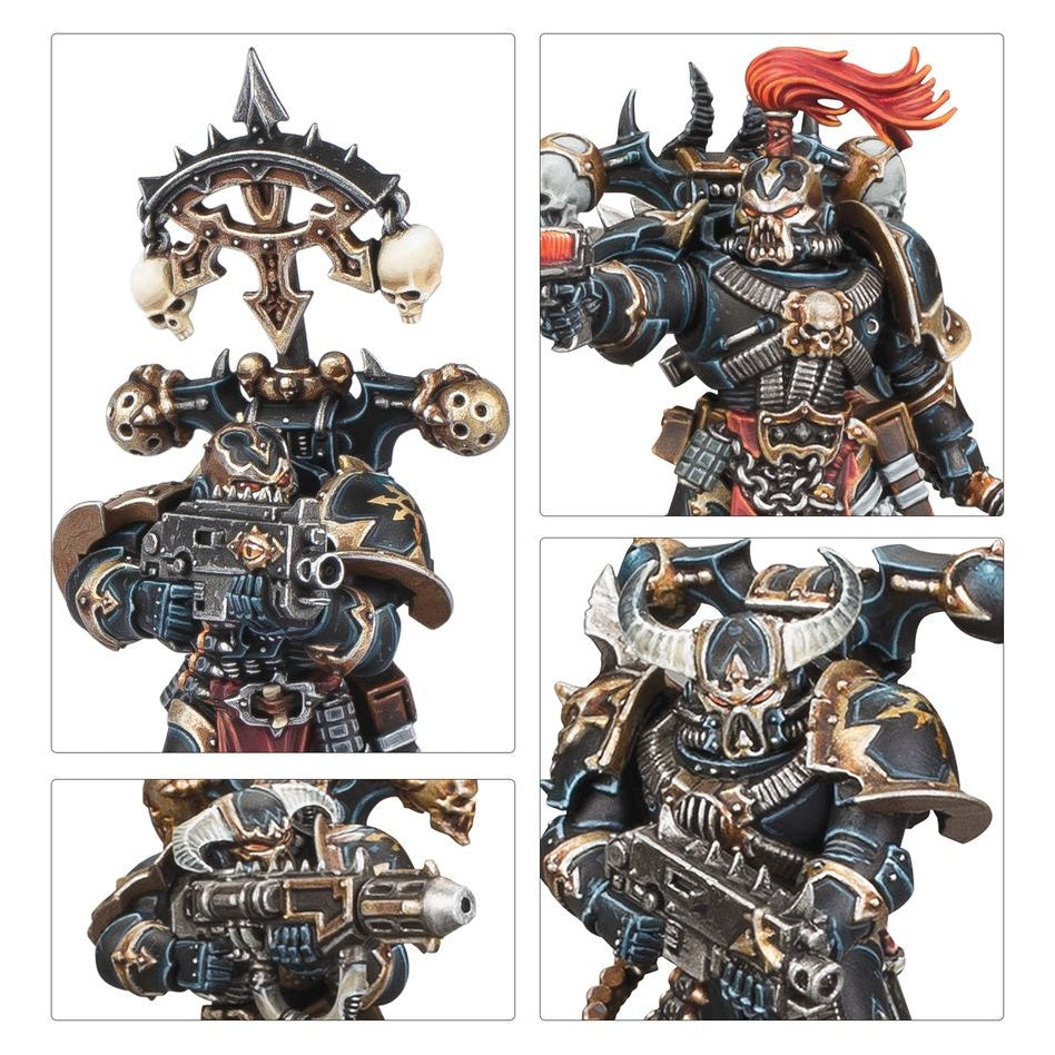 Warhammer 40,000 | Chaos Space Marines | Combat Patrol | Plastic Starter Box