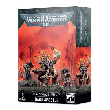 Warhammer 40,000 | Chaos Space Marines | Dark Apostle | Plastic Unit Box