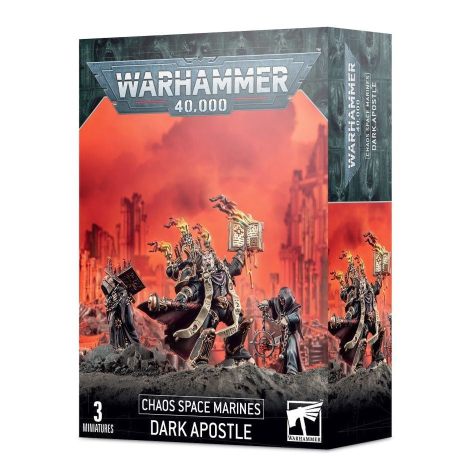 Warhammer 40,000 | Chaos Space Marines | Dark Apostle | Plastic Unit Box