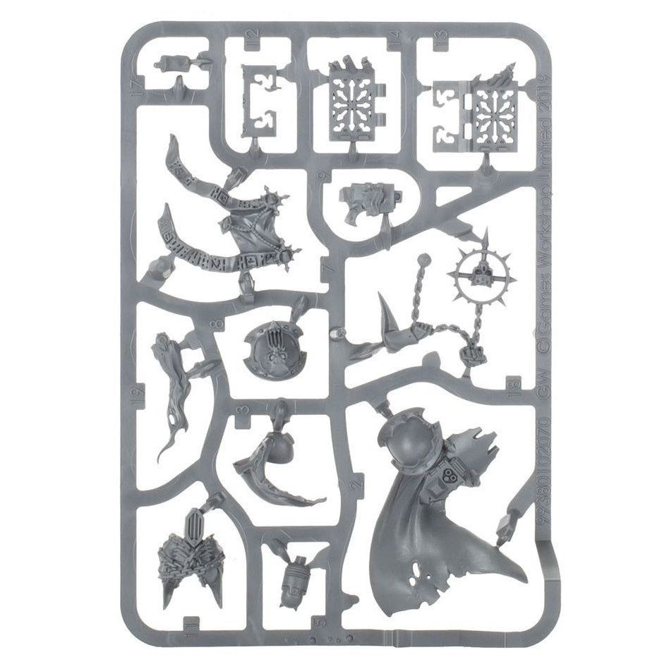 Warhammer 40,000 | Chaos Space Marines | Dark Apostle | Plastic Unit Box