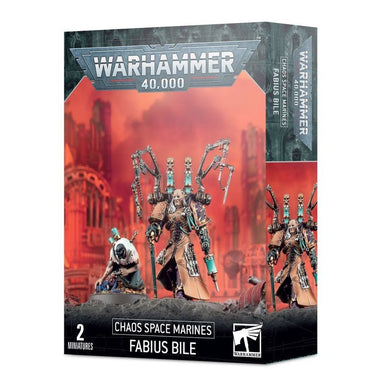 Warhammer 40,000 | Chaos Space Marines | Fabious Bile | Plastic Character Box