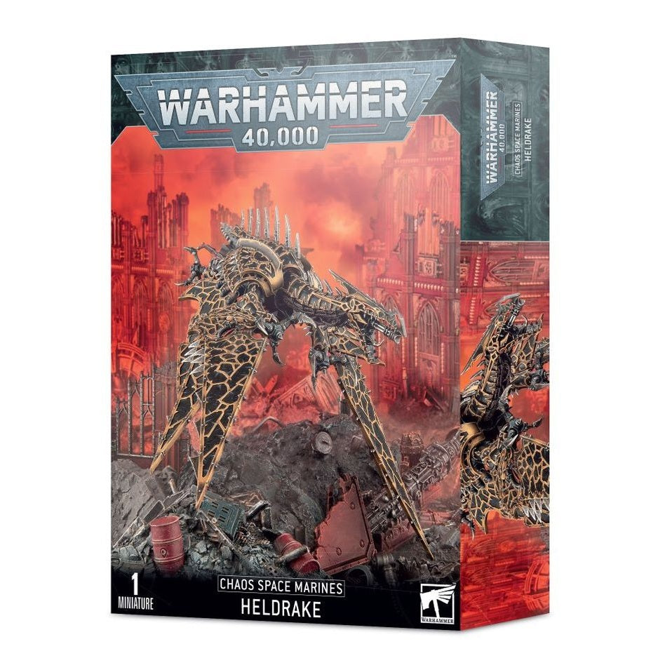 Warhammer 40,000 | Chaos Space Marines | Helldrake | Plastic Unit Box