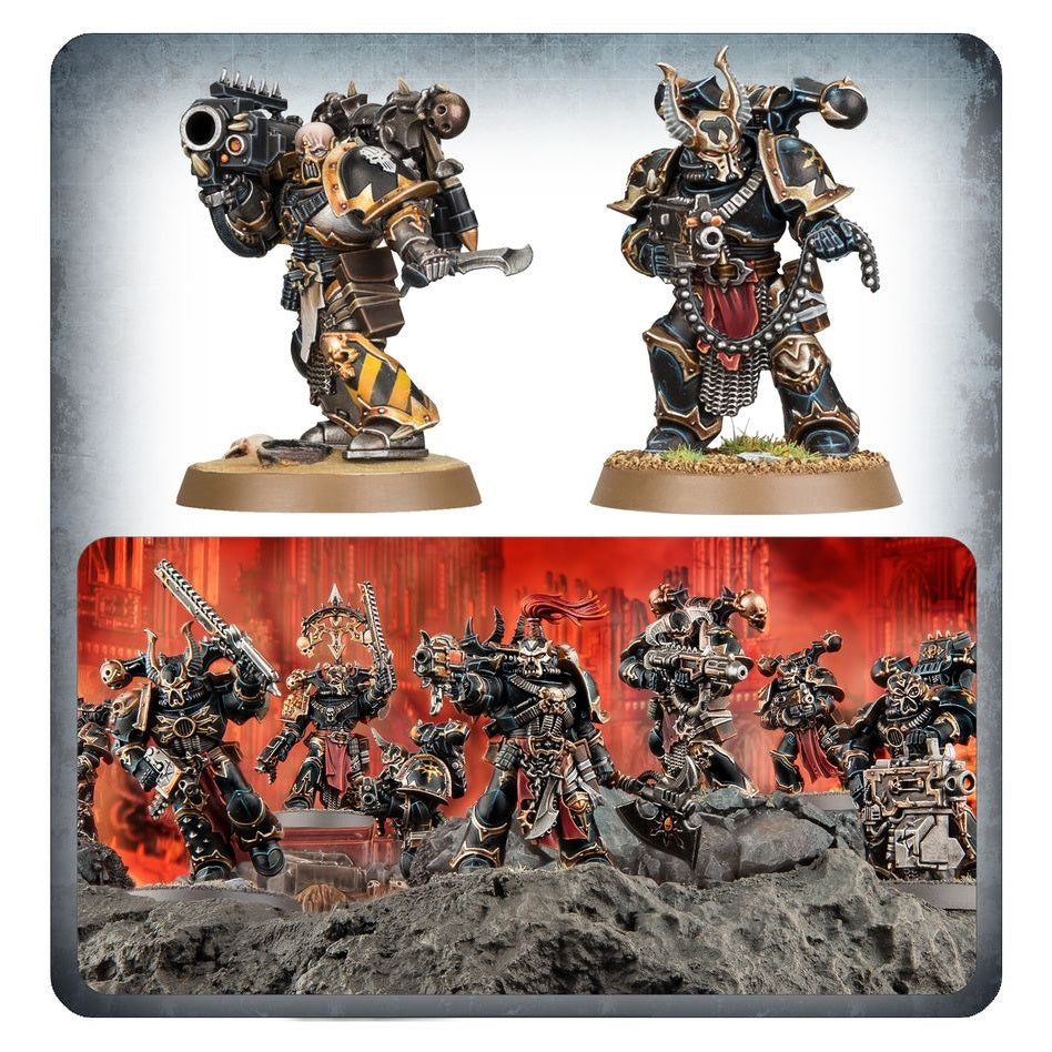 Warhammer 40,000 | Chaos Space Marines | Legionaries | Plastic Unit Box