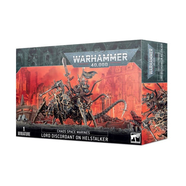 Warhammer 40,000 | Chaos Space Marines | Lord Discordant on Helstalker | Plastic Unit Box