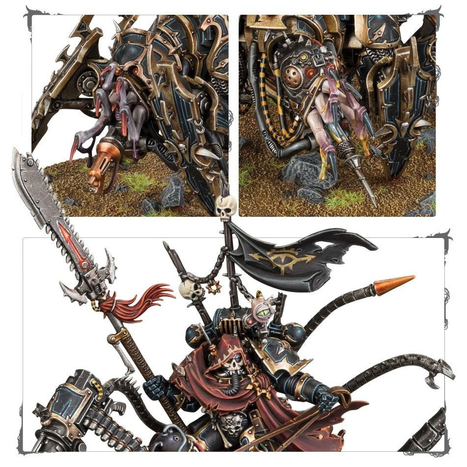 Warhammer 40,000 | Chaos Space Marines | Lord Discordant on Helstalker | Plastic Unit Box