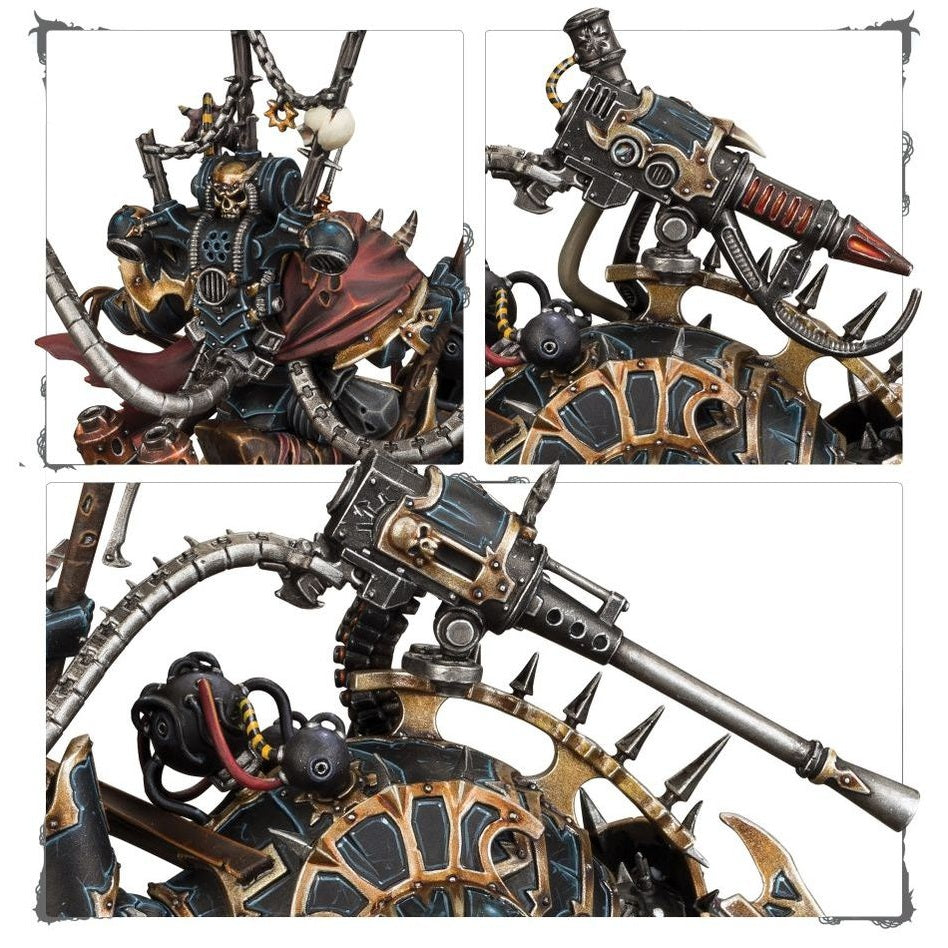 Warhammer 40,000 | Chaos Space Marines | Lord Discordant on Helstalker | Plastic Unit Box