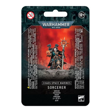 Warhammer 40,000 | Chaos Space Marines | Sorcerer | Plastic Character Blister