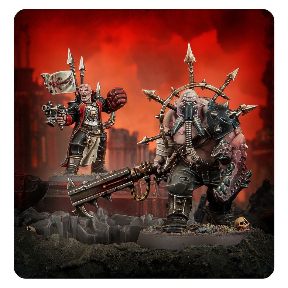 Warhammer 40,000 | Chaos Space Marines | Traitor Enforcer | Plastic Character Box