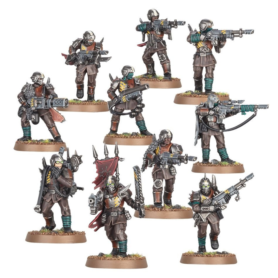 Warhammer 40,000 | Chaos Space Marines | Traitor Guardsmen Squad | Plastic Unit Box