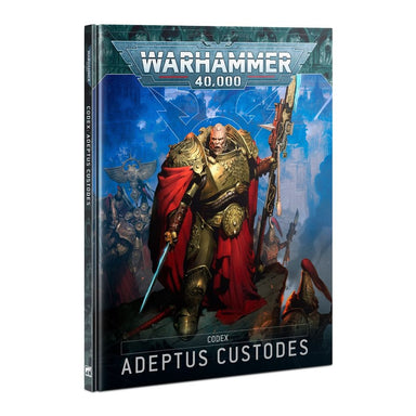 Warhammer 40,000 | Codex | Adeptus Custodes | Hardback Sourcebook