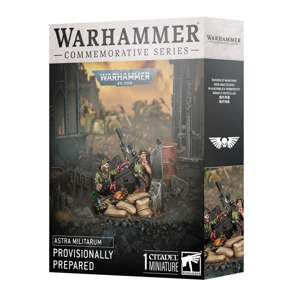 Warhammer 40,000 | Commemorative Series | Provisionally Prepared | Plastic Diorama Small Box