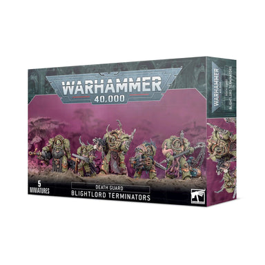 Warhammer 40,000 | Death Guard | Blightlord Terminators | Plastic Unit Box