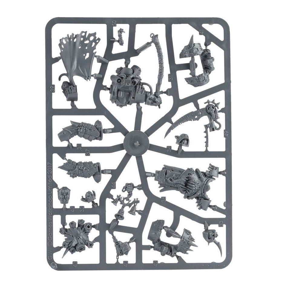 Warhammer 40,000 | Death Guard | Deathshroud Bodyguard | Plastic Unit Box