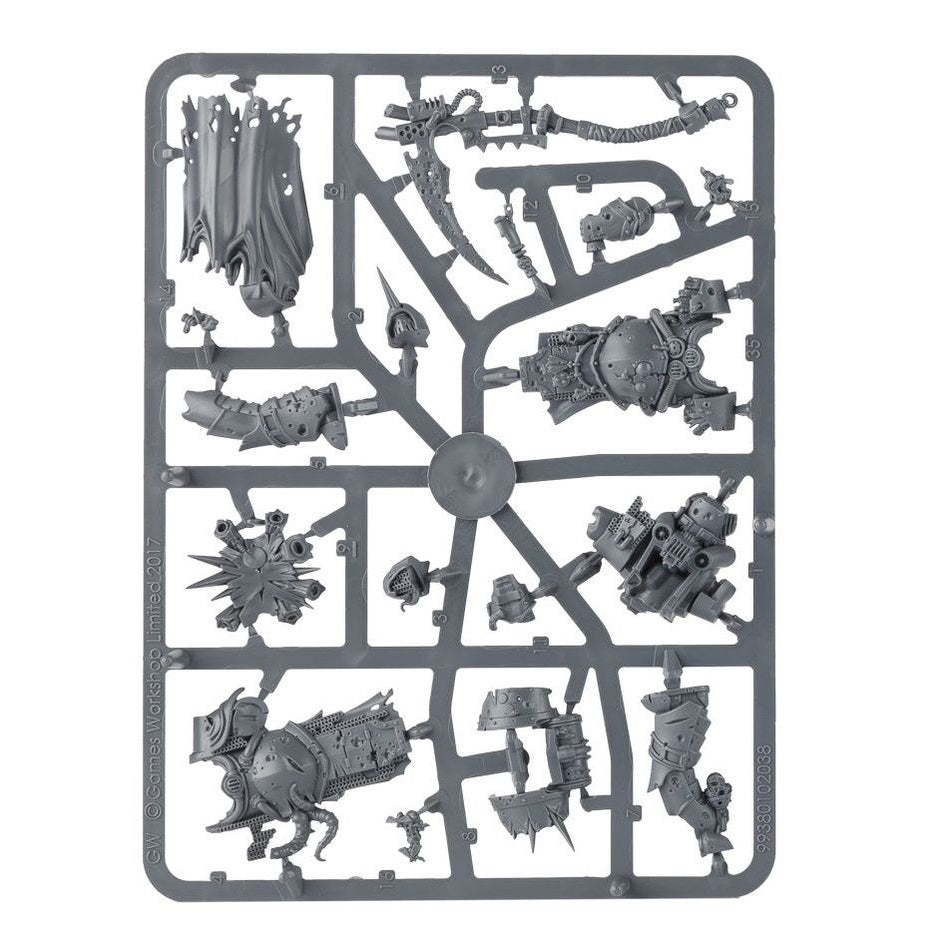 Warhammer 40,000 | Death Guard | Deathshroud Bodyguard | Plastic Unit Box