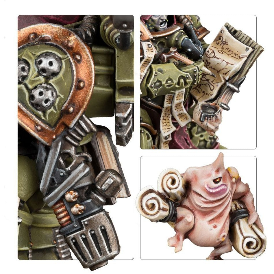 Warhammer 40,000 | Death Guard | Scribbus Wretch | Plastic Character Blister