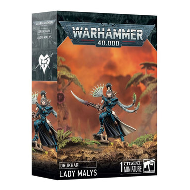 Warhammer 40,000 | Drukhari | Lady Malys | Plastic Character Box