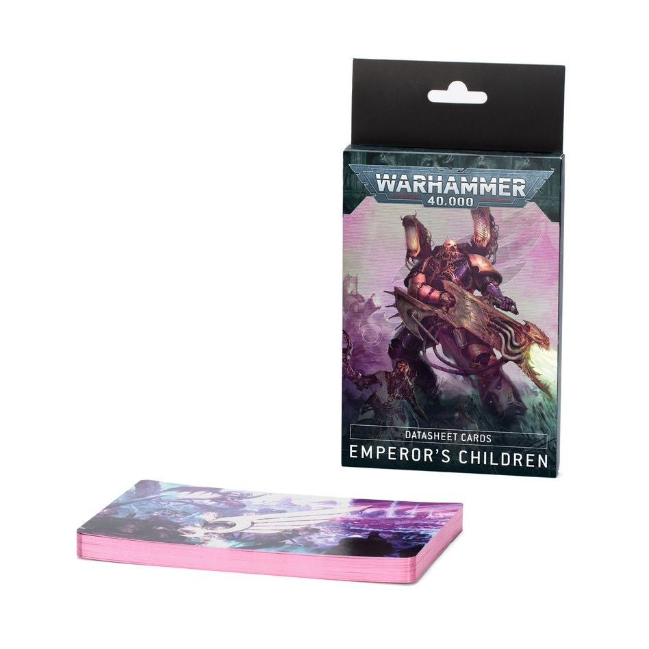Warhammer 40,000 | Emperor's Children | Datasheet Cards | Card Accessory Pack