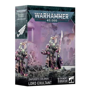 Warhammer 40,000 | Emperor's Children | Lord Exultant | Plastic Unit Box