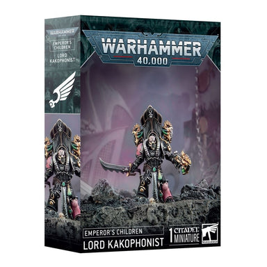 Warhammer 40,000 | Emperor's Children | Lord Kakophonist | Plastic Unit Box