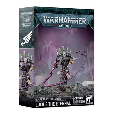 Warhammer 40,000 | Emperor's Children | Lucius The Eternal | Plastic Unit Box