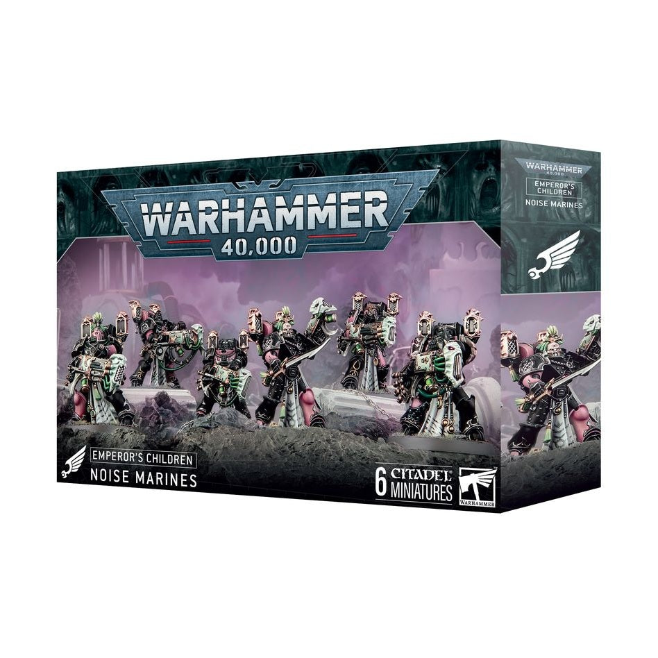 Warhammer 40,000 | Emperor's Children | Noise Marines | Plastic Unit Box