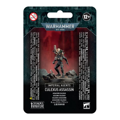 Warhammer 40,000 | Imperial Agents | Culexus Assassin | Plastic Character Blister
