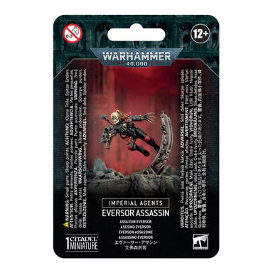 Warhammer 40,000 | Imperial Agents | Eversor Assassin | Plastic Character Blister