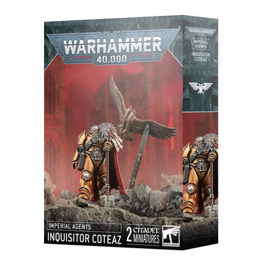 Warhammer 40,000 | Imperial Agents | Inquisitor Coteaz | Plastic Character Box