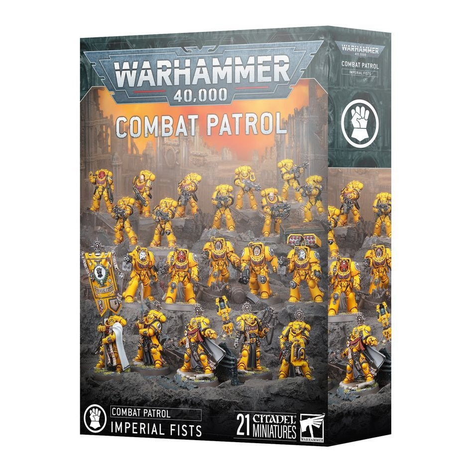 Warhammer 40,000 | Imperial Fists | Combat Patrol | Plastic Starter Box