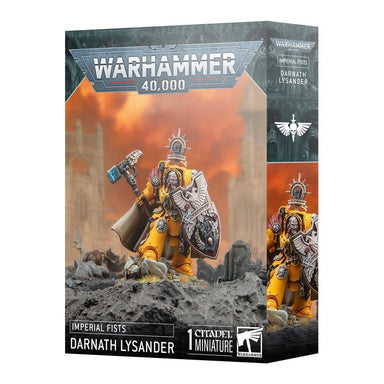 Warhammer 40,000 | Imperial Fists | Darnath Lysander | Plastic Character Box