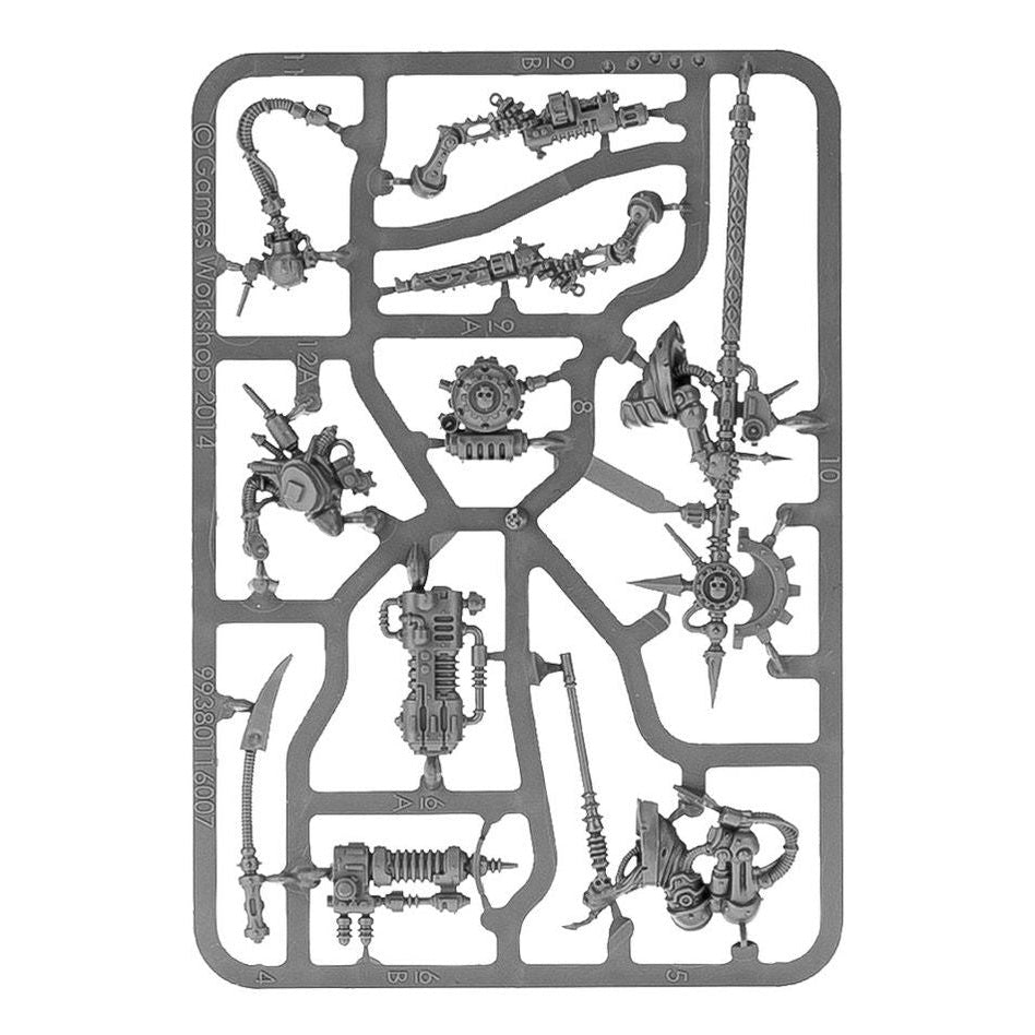 Warhammer 40,000 | Imperium | Adeptus Mechanicus | Tech Priest Dominus | Plastic Character Blister