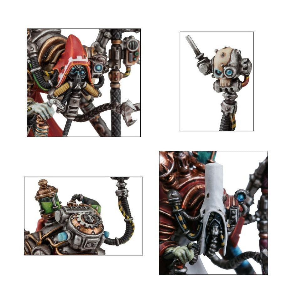 Warhammer 40,000 | Imperium | Adeptus Mechanicus | Tech Priest Dominus | Plastic Character Blister