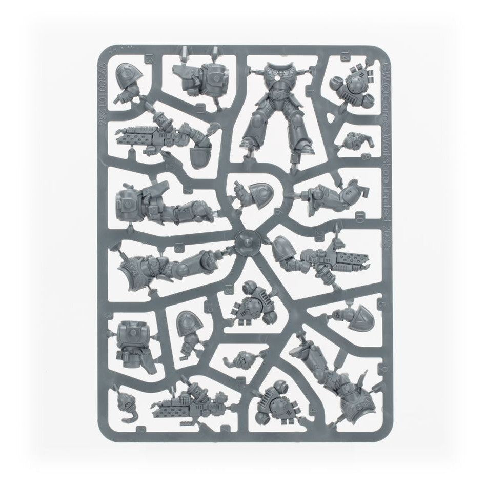 Warhammer 40,000 | Infernus Marines Paints and Model Set | Citadel Paint Set