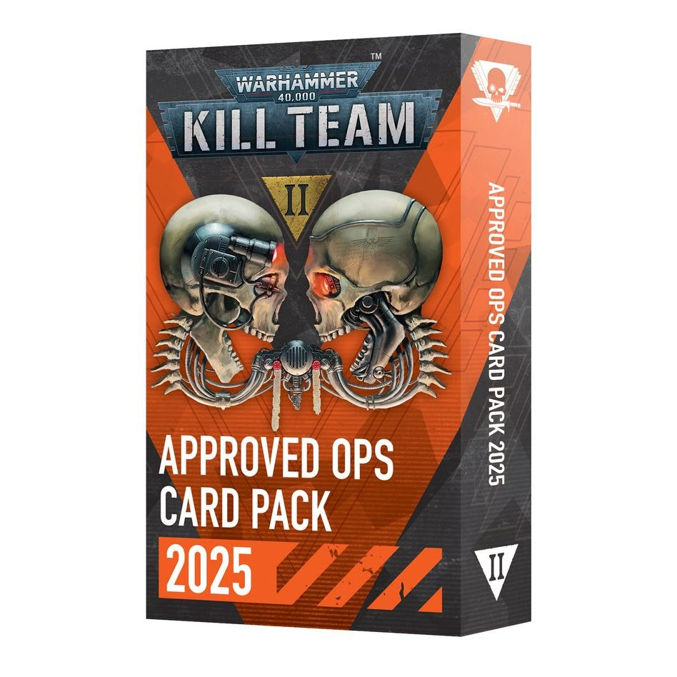 Warhammer 40,000 | Kill Team | Approved Ops Card Pack 2025 | Card Accessory Pack