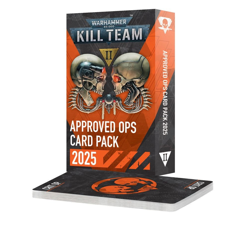 Warhammer 40,000 | Kill Team | Approved Ops Card Pack 2025 | Card Accessory Pack