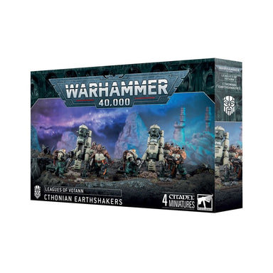 Warhammer 40,000 | Leagues of Votann | Cthonian Earthshakers| Plastic Unit Box