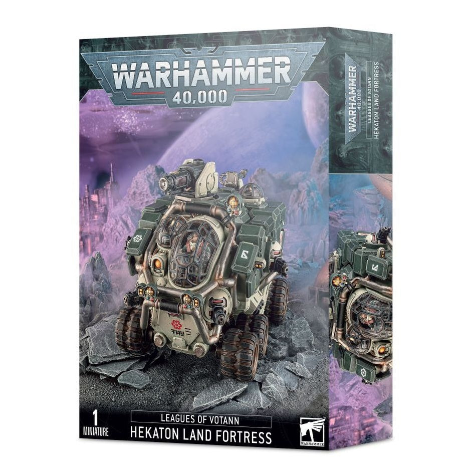Warhammer 40,000 | Leagues of Votann | Hekaton Land Fortress | Plastic Unit Box