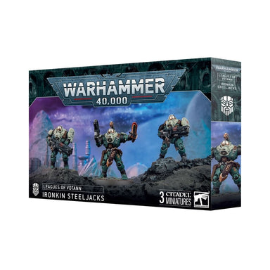 Warhammer 40,000 | Leagues of Votann | Ironkin Steeljacks | Plastic Unit Box