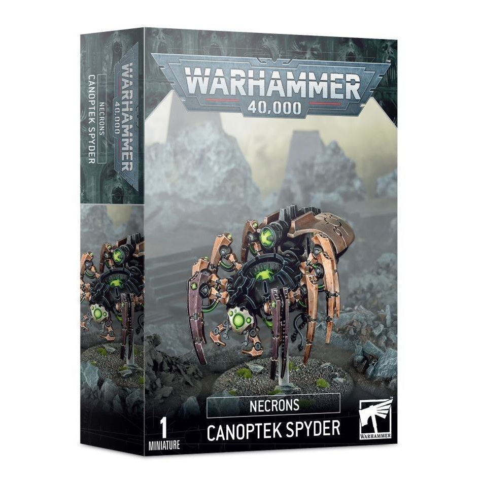 Warhammer 40,000 | Nercons | Canoptek Spider | Plastic Unit Box