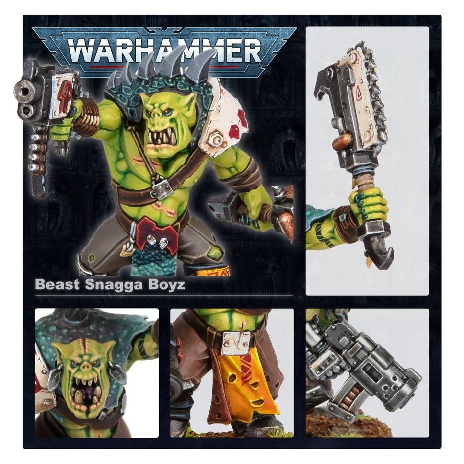 Warhammer 40,000 | Orks | Beast Snagga Boyz | Plastic Unit Box