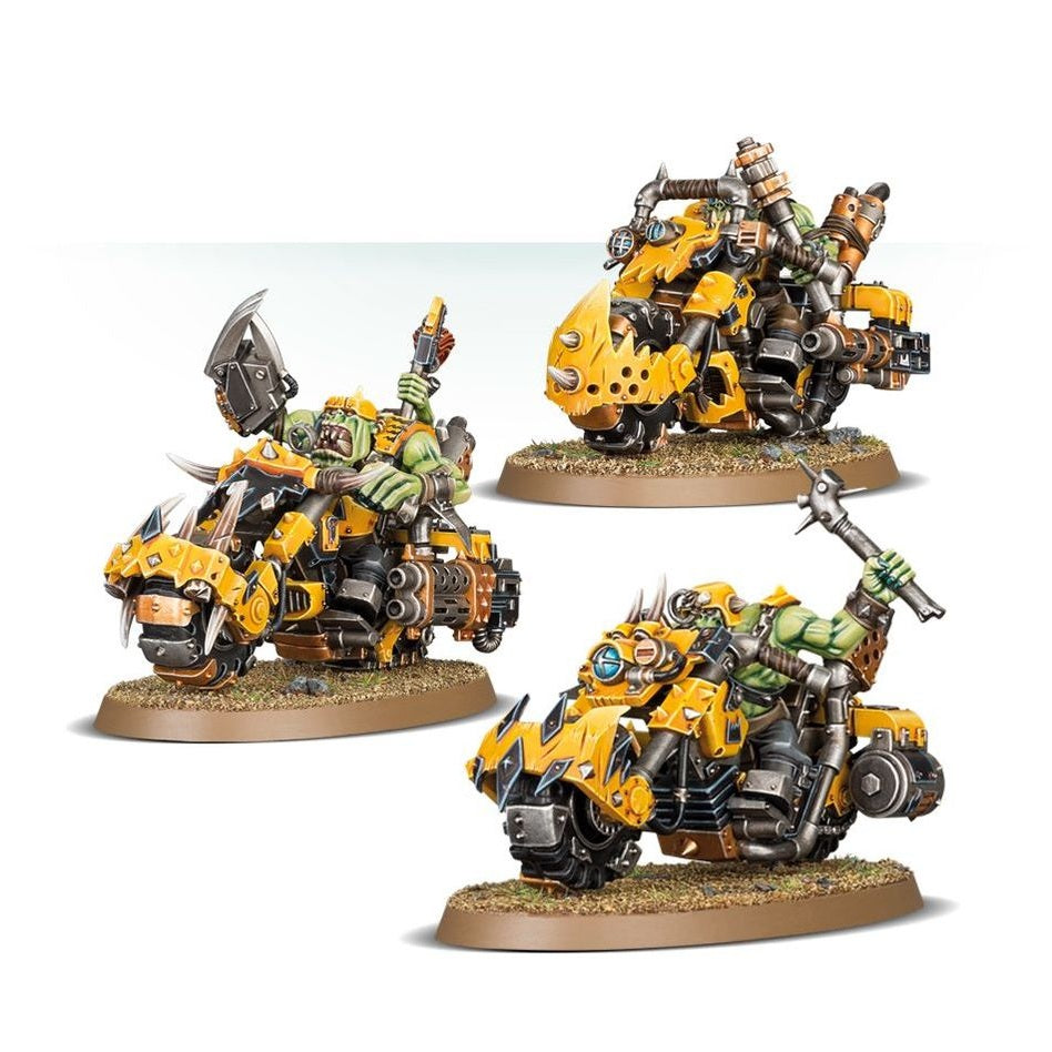 Warhammer 40,000 | Orks | Warbikers | Plastic Unit Box