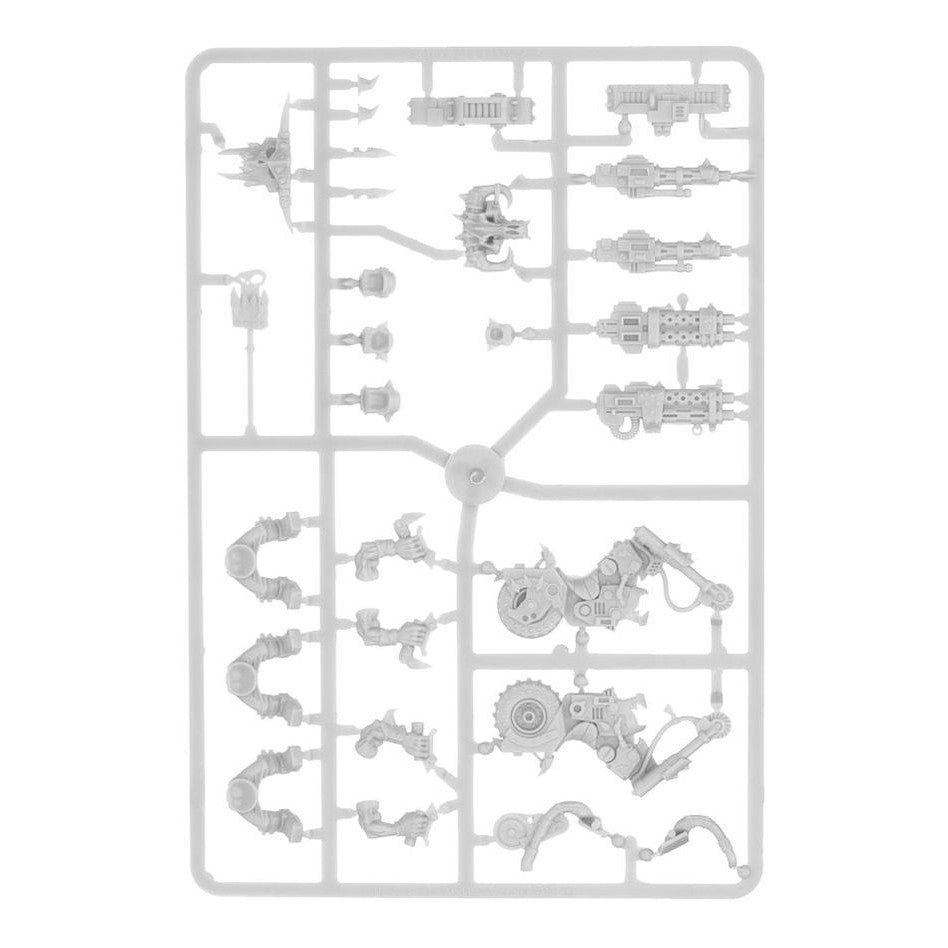 Warhammer 40,000 | Orks | Warbikers | Plastic Unit Box